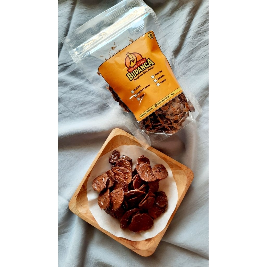 

Keripik Pisang coklat lumer