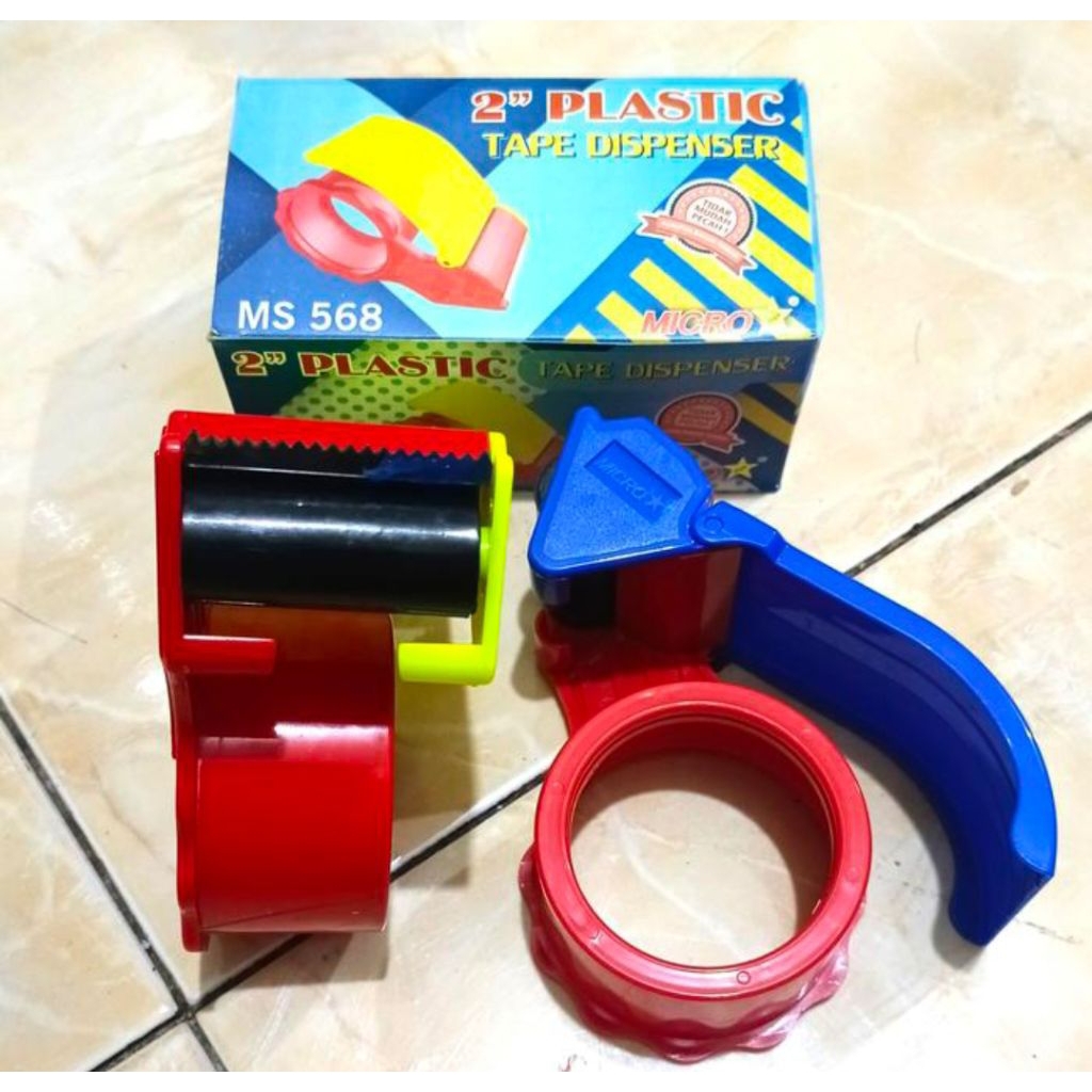 

dispenser tape cutter lakban 2in/pemotong lakban 2 in