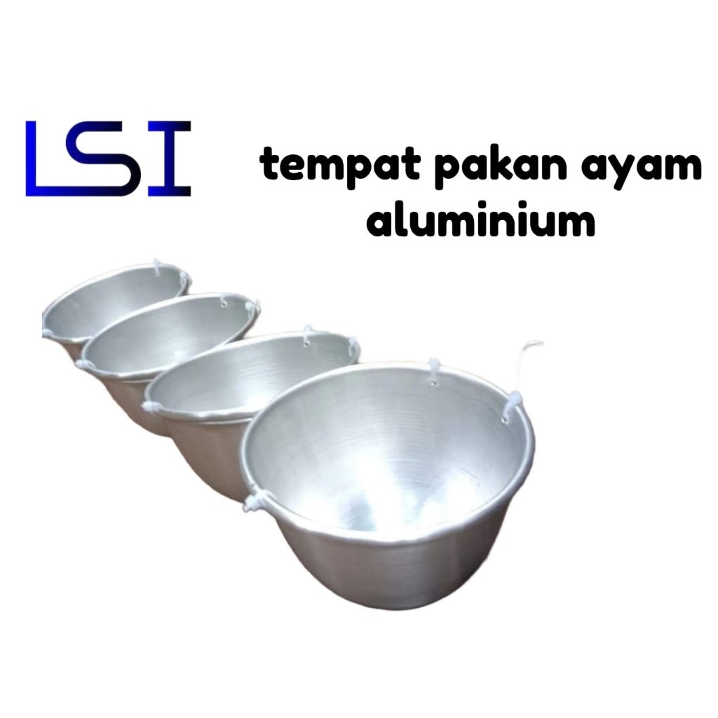 1 pcs tempat pakan ayam batok pakan ayam wadah pakan ayam