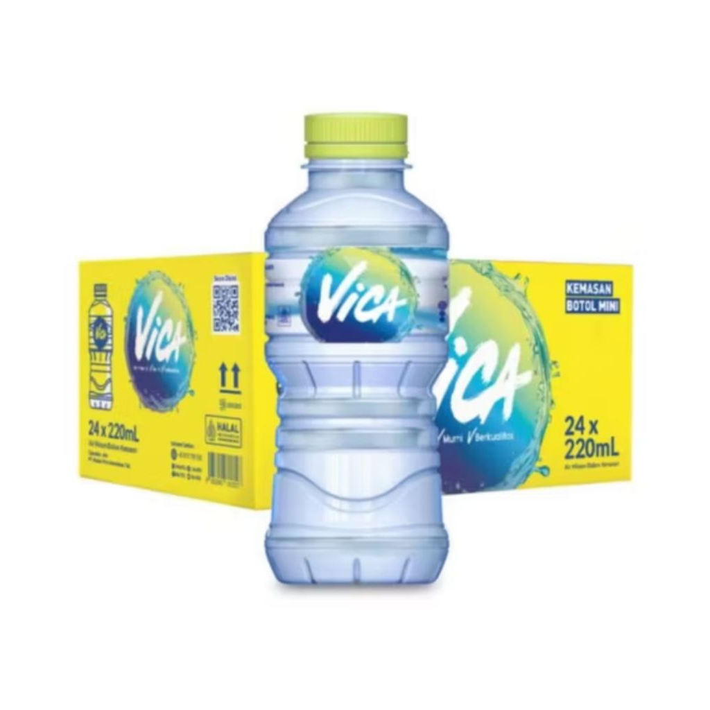 

VICA Air mineral 220ml x 24 botol 1dus