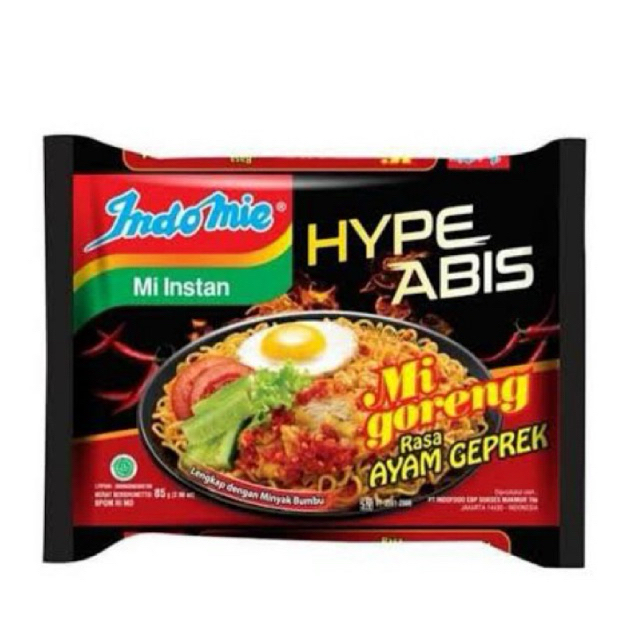 

indomie goreng ayam geprek