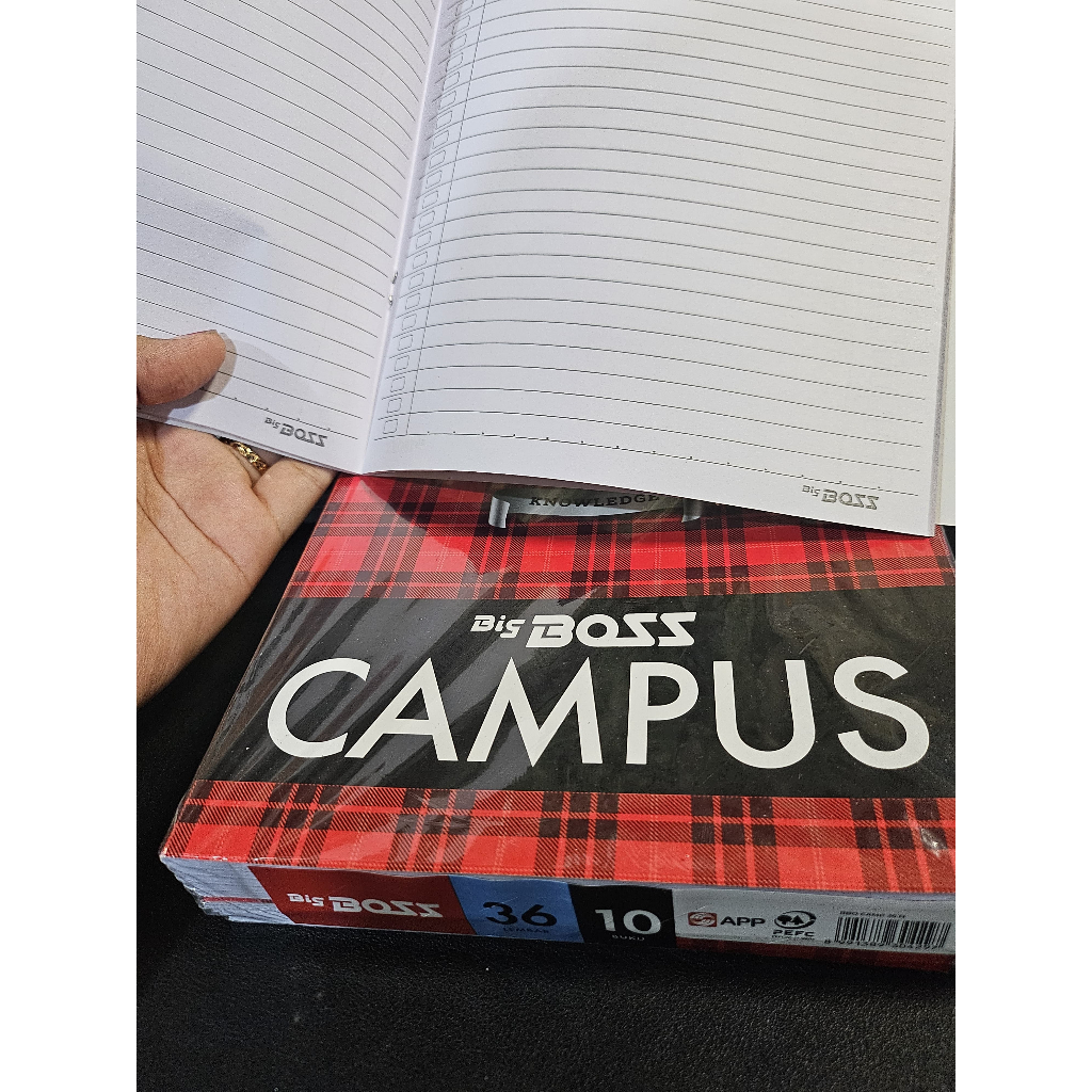 

[Whispers] Buku Tulis Bigboss Campus 36 Lembar/READY SIAP KIRIM