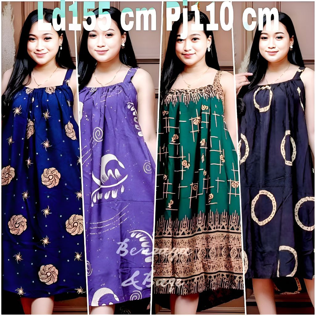 Yukensi Daster Seksi Busui Wanita Super Jumbo Ld 155 Rayon Premium Kekinian