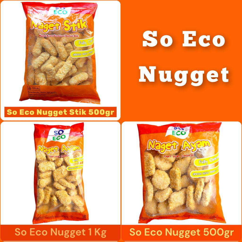 

nugget so eco 500gr | 1 kg