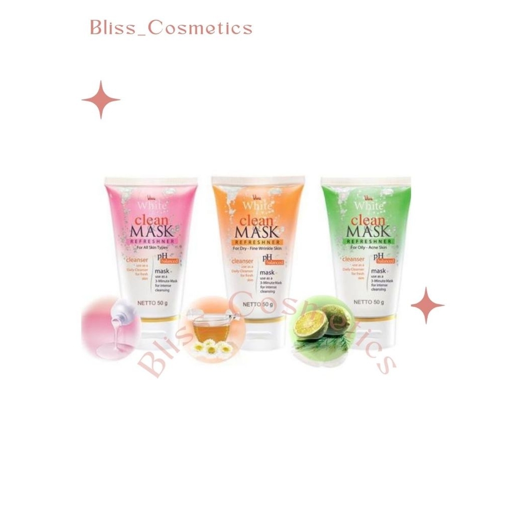 Viva Clean Mask Bisa Untuk Masker Dan Sabun Muka