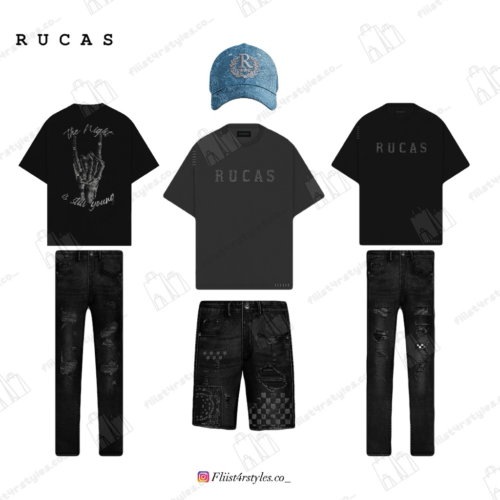 [100% ORIGINAL] Tsirt Rucas,Topi Rucas ,Jeans Rucas ,SkeletonHand-Python-InitialGrey Free Paper Bag 