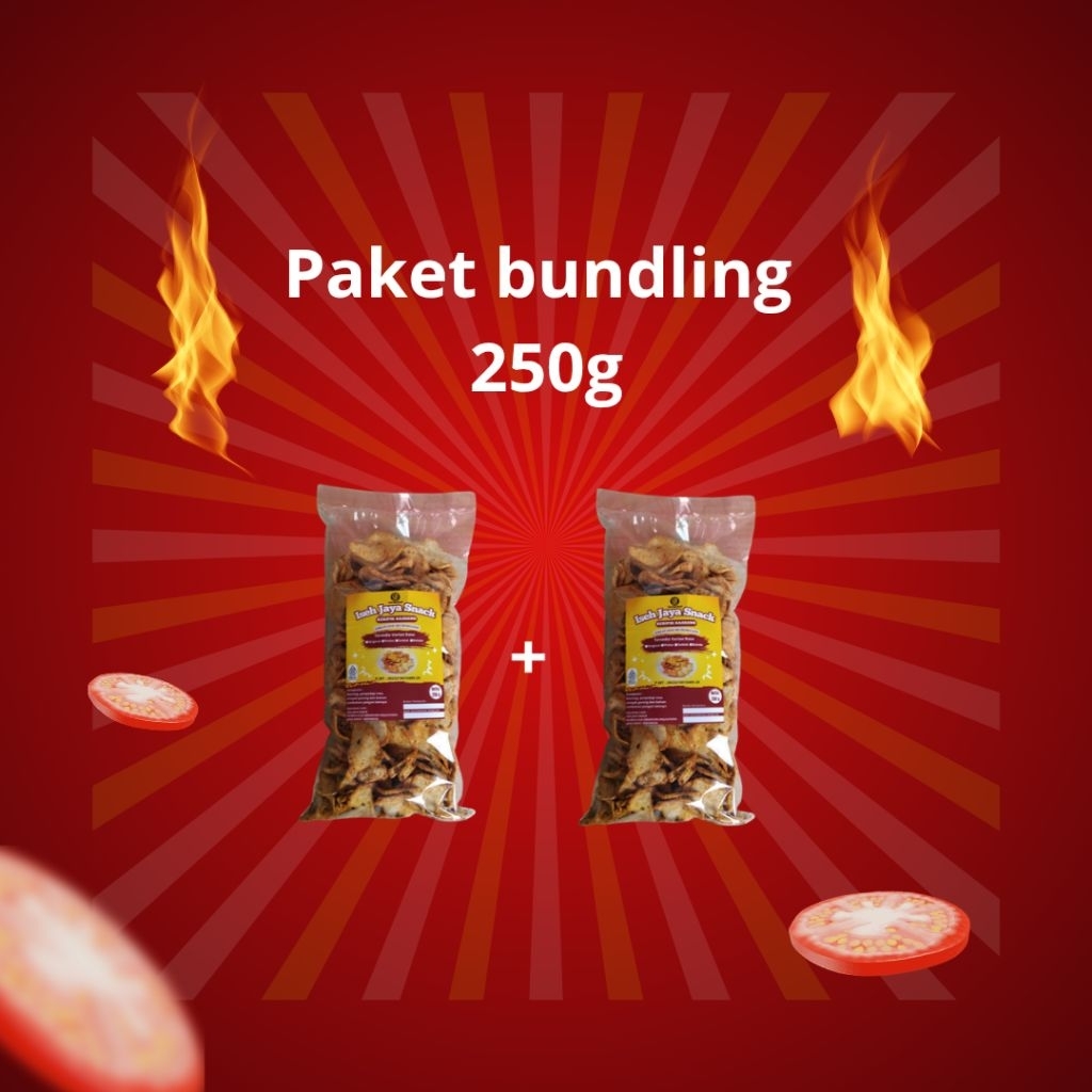 

Basreng Daun jeruk paket BUNDLING 250g + 250g