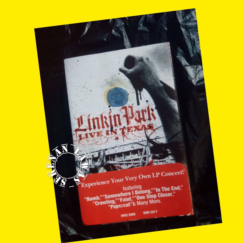 Kaset Linkin Park - Live In Texas (Mulus)