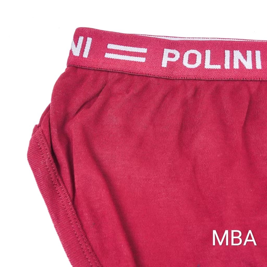 Paket 4 pcs Celana Dalam pria Polini 047//CD Pria Polini gelap