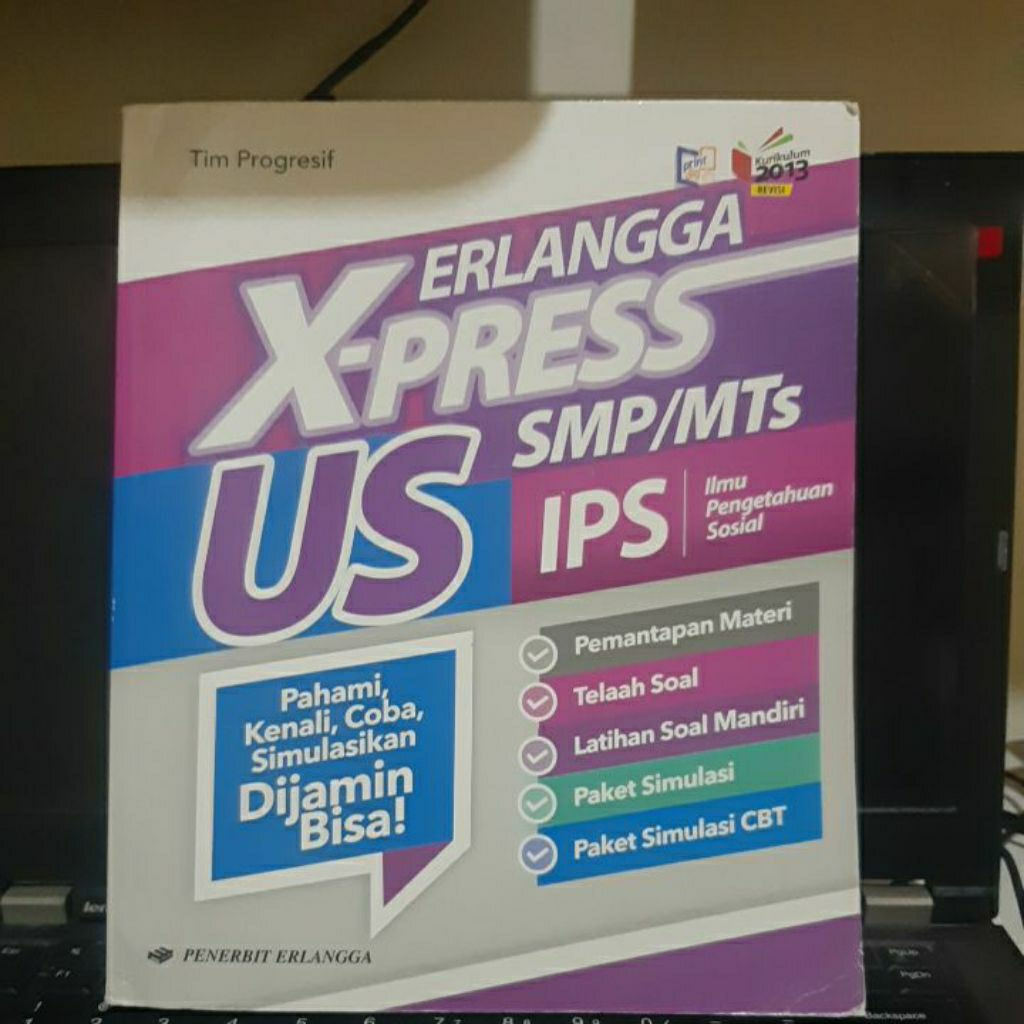 Preloved Buku Erlangga X-Press US SMP IPS