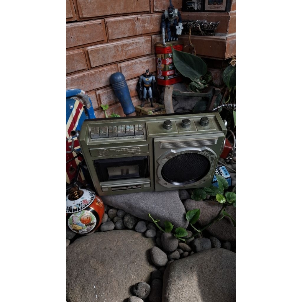 Radio telesonic jadul lawas kuno antik anggap mati display  pajangan 225rb