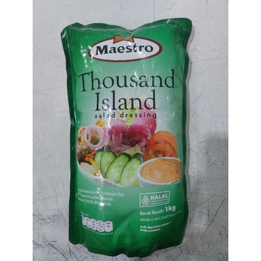 

Maestro thousand island 1 kg