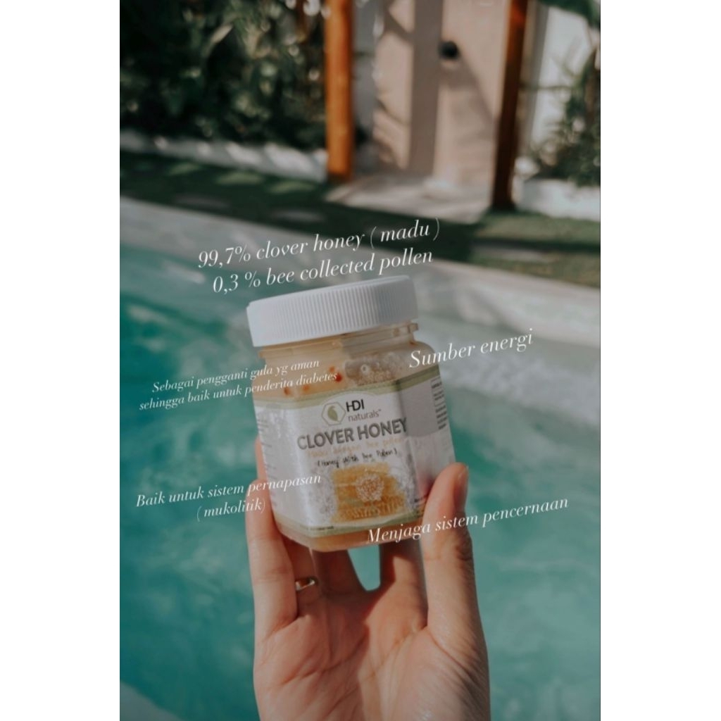 

madu clover honey hdi original 250gr