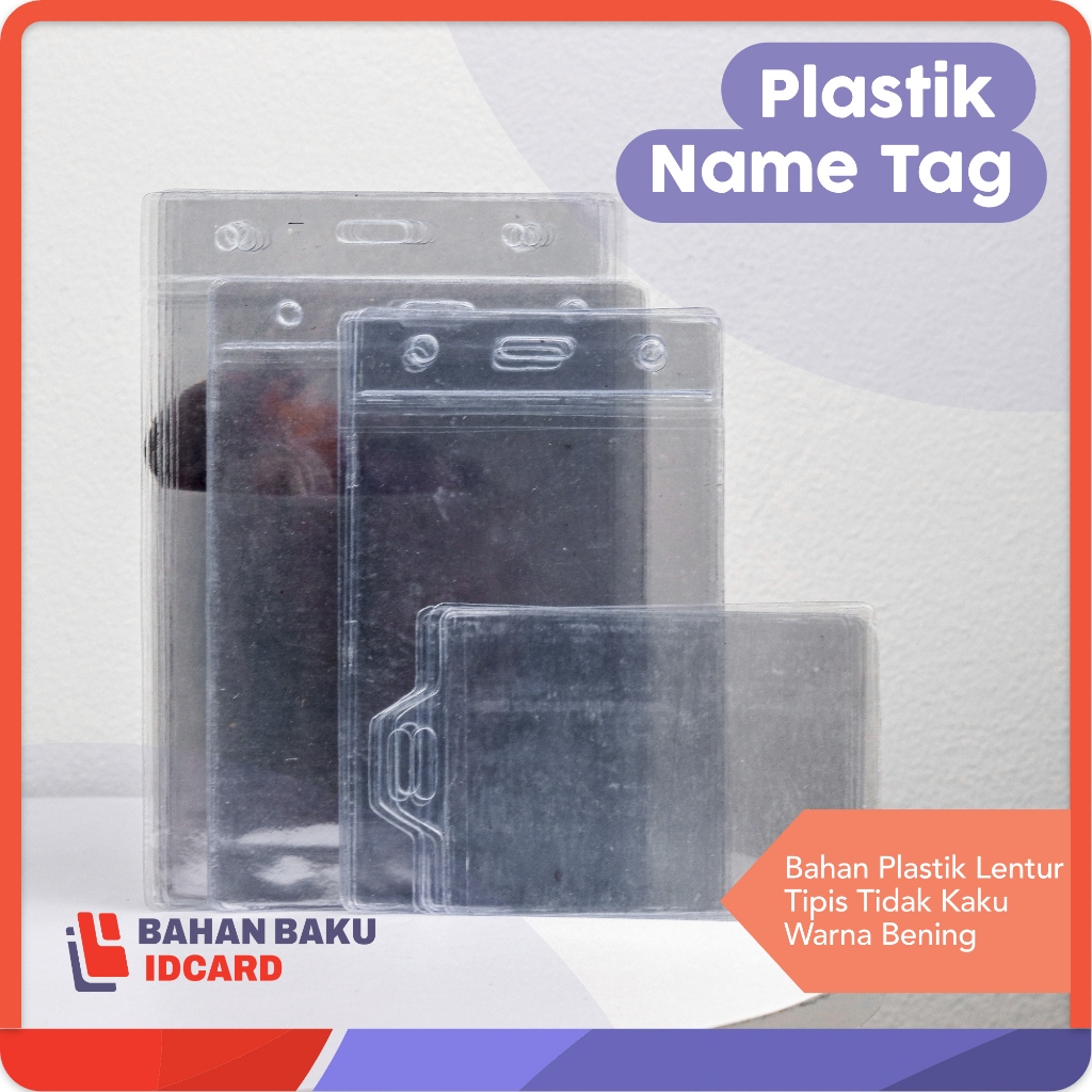 

Tempat Id Card Name Tag Acara Panitia Bahan Plastik Lentur