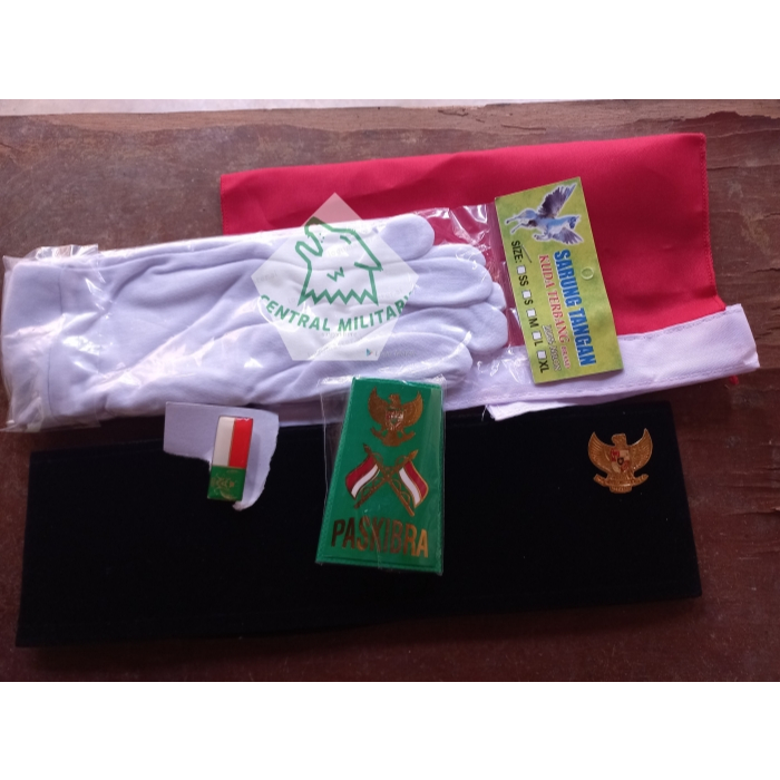 Perlengkapan Paskibra Satu Set - Atribut Paskibra Lengkap - Paskib Set