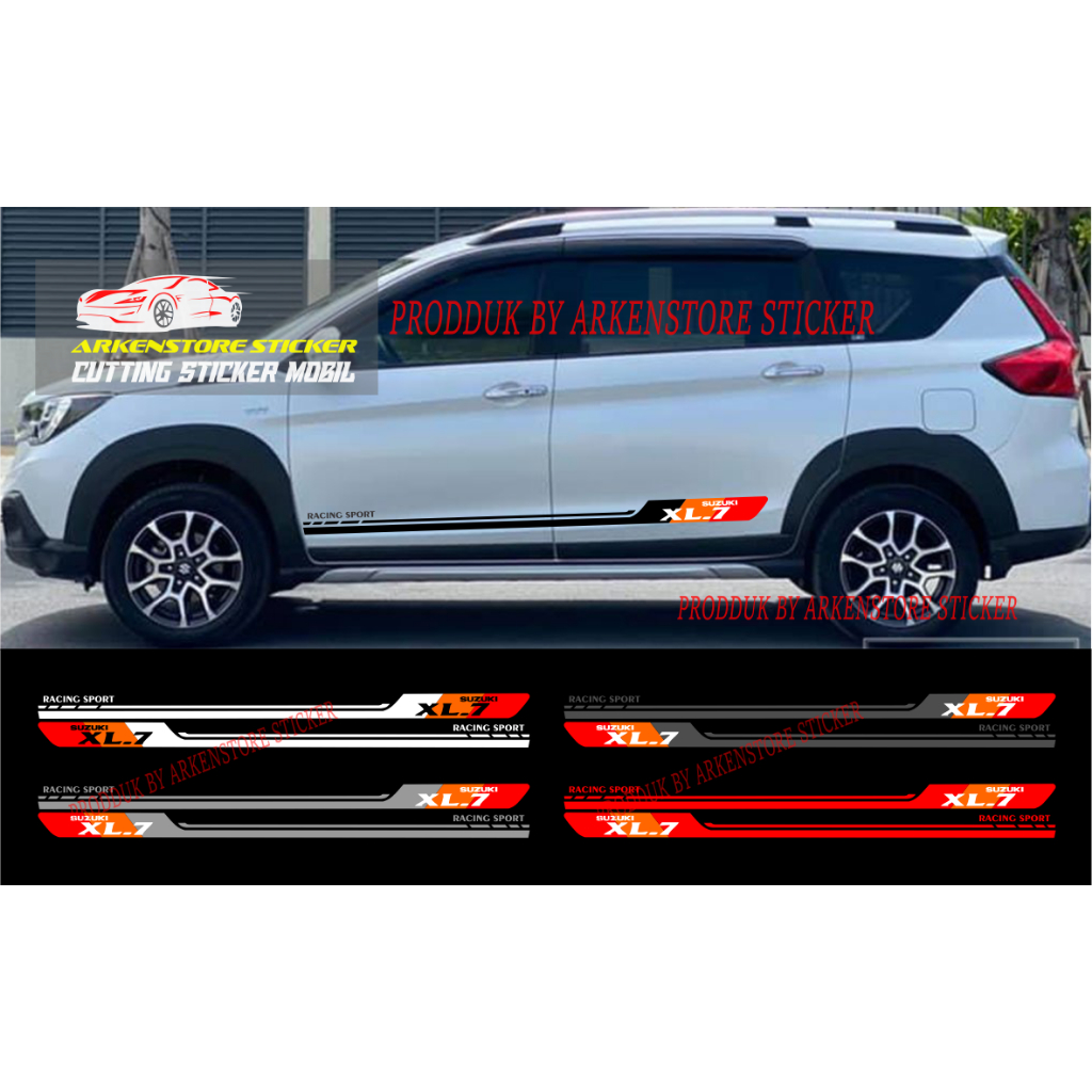 Stiker mobil Suzuki Xl_7 cutting stiker sticker mobil Xl 7 stiker terbaru