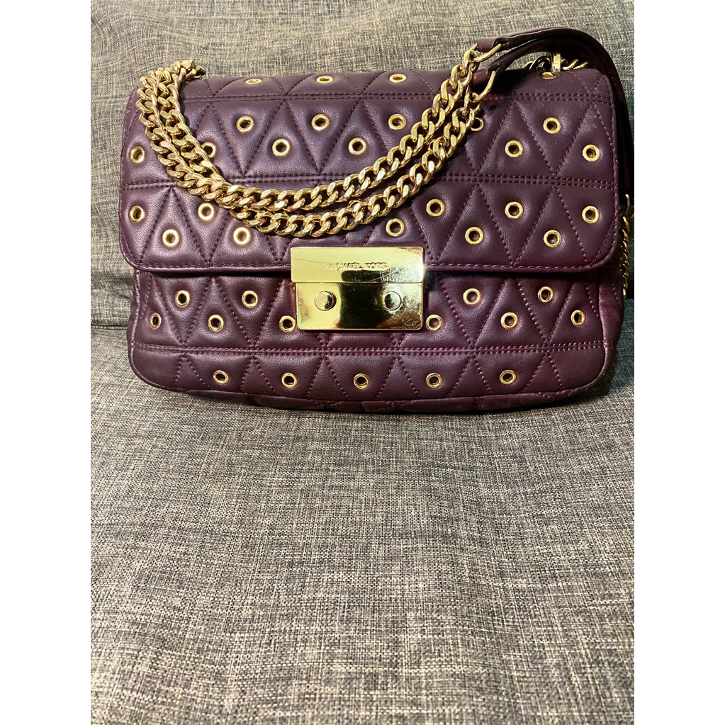 tas pesta ungu cantik