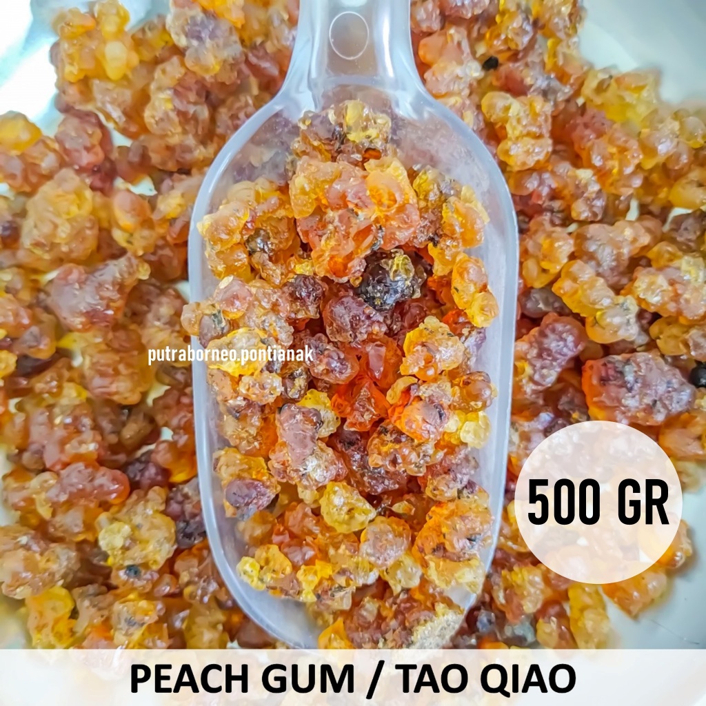 

Torupa Peach Gum 500 gr / Tao Jiao Collagen Dessert Kolagen Natural Kering