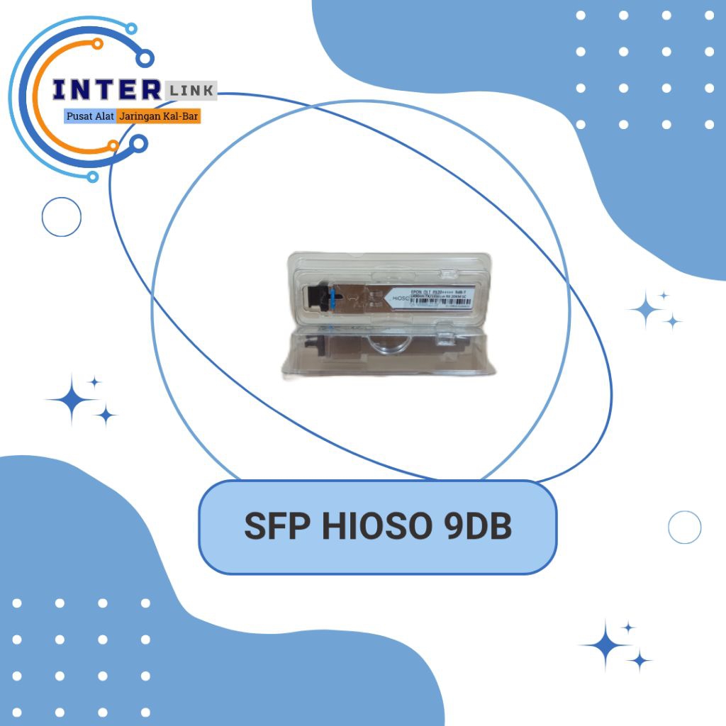 SFP EPON, GPON 9 DB & 10 DB Hioso, Fujitomo, Hisfocus