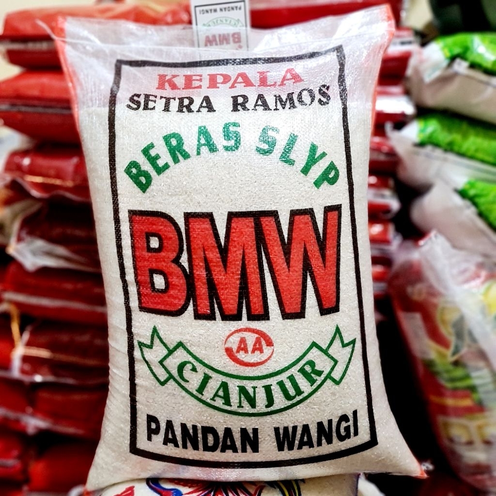 

BERAS CAP BMW CIANJUR SETRA RAMOS BERAS PULEN 25KG