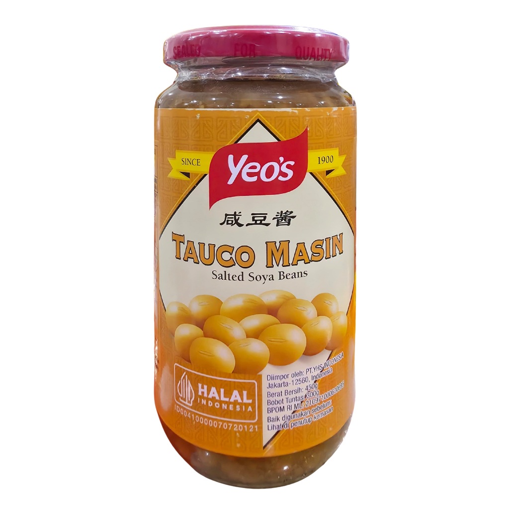 

Yeos Tauco Masin / Asin 450gr – Tauco Yeo’s Salted Soya Beans