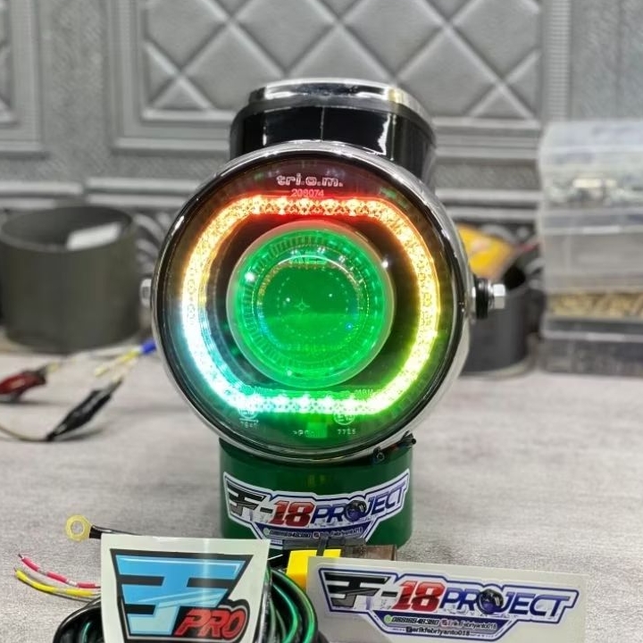 Lampu Biled AES Kustom Batok WP - Honda CD | Shroud BMW, BMW 5D, Taichi, Cakra, Minilaser