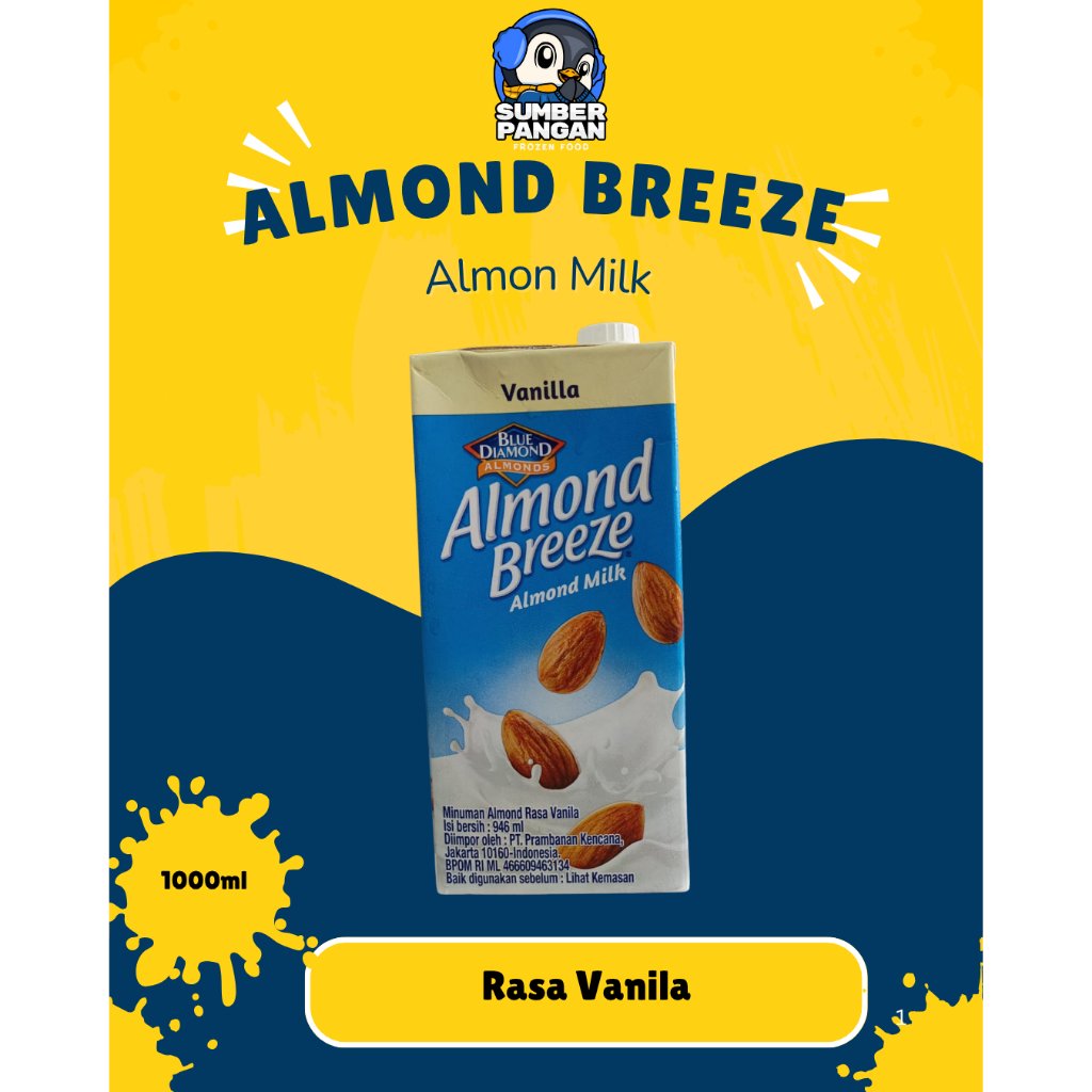 

Almond Breeze Almon Milk Rasa Vanila&Latte 946ml