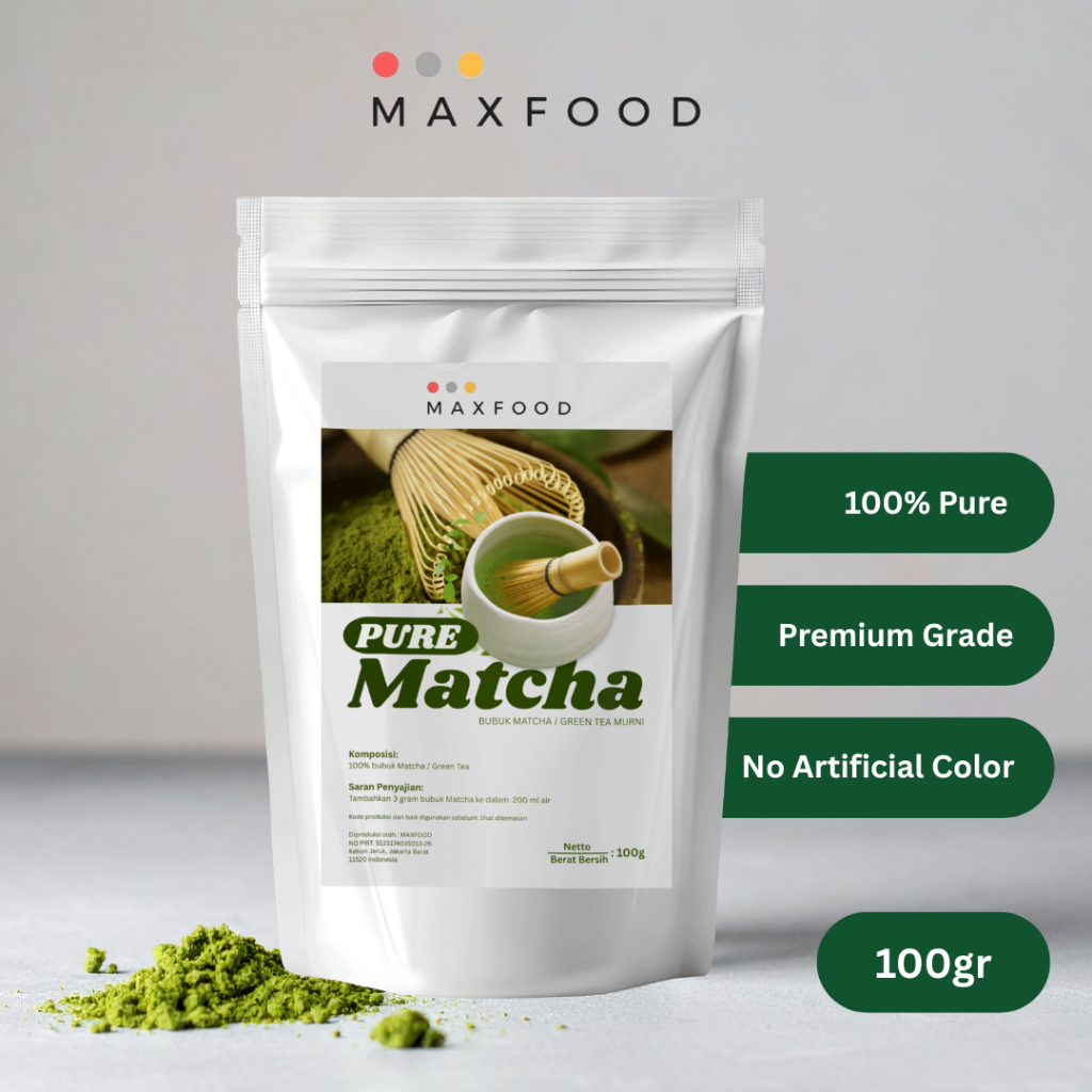 

Pure Extract Matcha Powder / Bubuk Matcha Murni / Bubuk Green Tea Murni