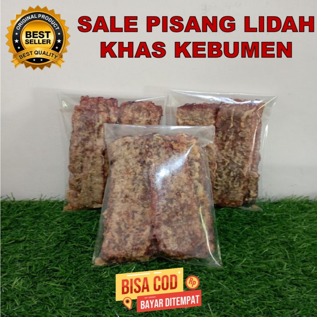 

Sale Pisang Manis Sale Lidah Panjang Kemasan 250 gram