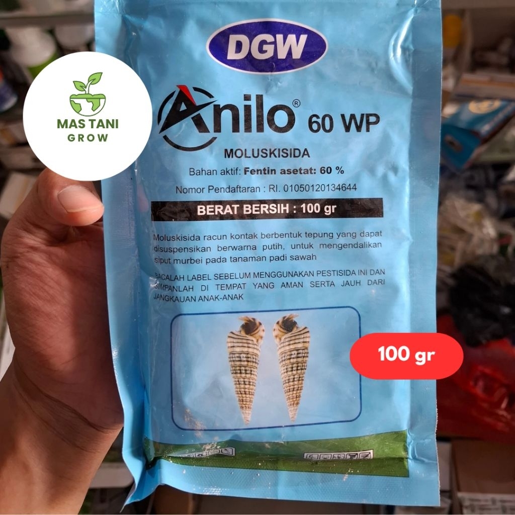 Anilo 60wp Obat Hama Keong dan Sejenisnya 100g