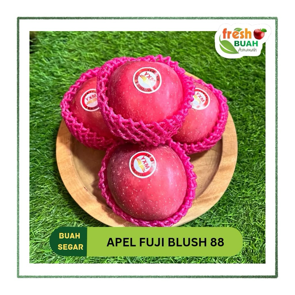 

Apel Fuji Blush 88 1kg | Promo Buah | FBA