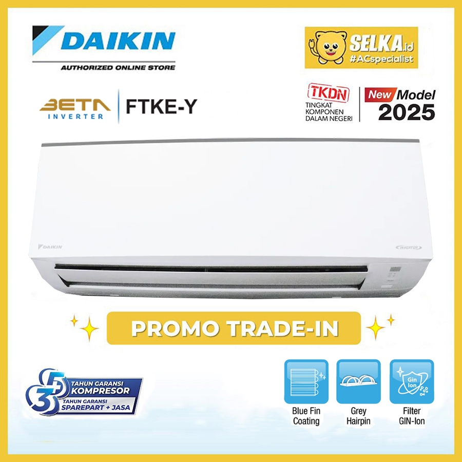 AC DAIKIN FTKE50YV14 AC SPLIT 2 PK BETA INVERTER