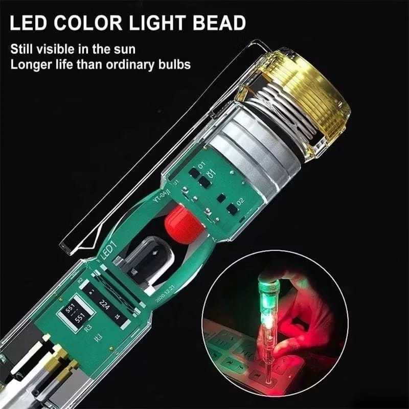 Tespen Obeng Tespen Lampu Indikator Tespen Kabel Listrik