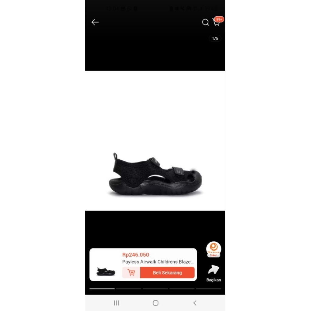 sepatu sandal anak Airwalk (New) Original