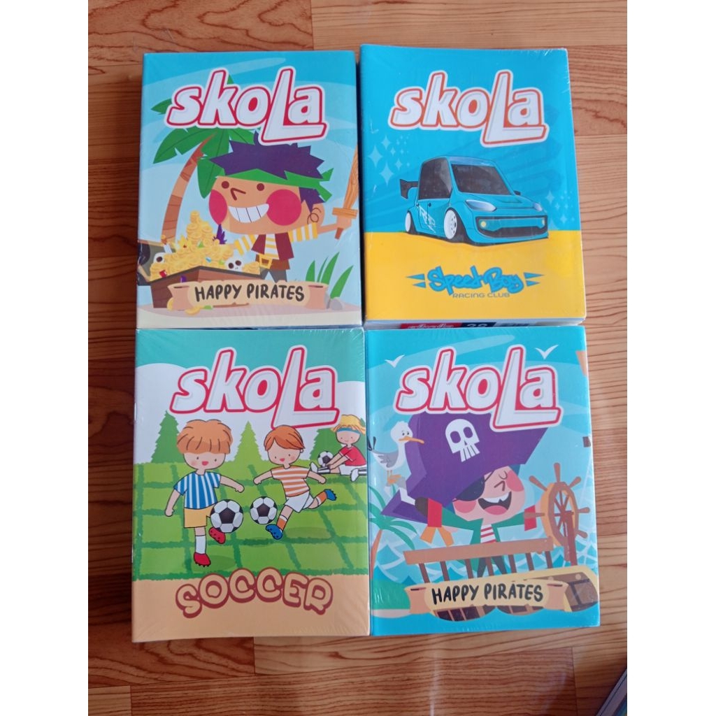 

Buku Tulis SKOLA 38 Lembar 1 Pack isi 5 Buku