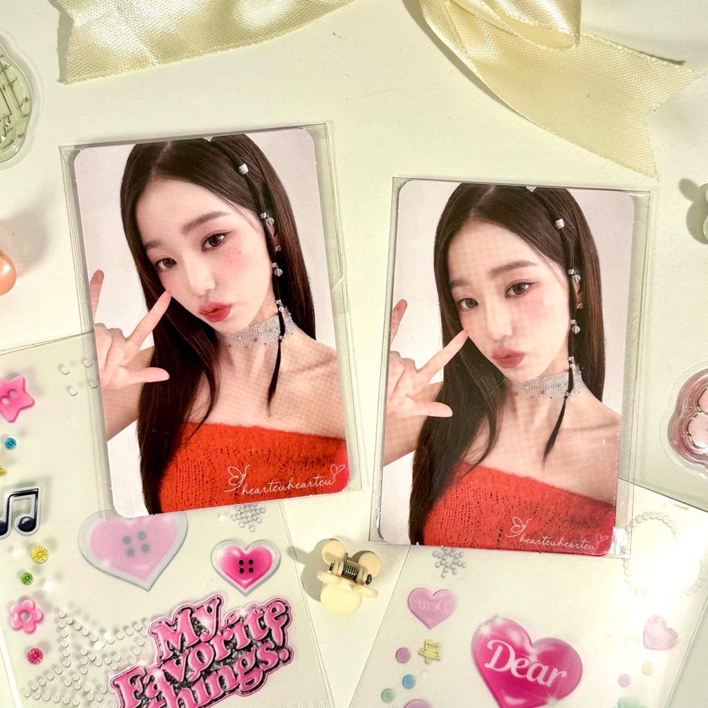 hearteuhearteu — [READY STOCK] [OFFICIAL] IVEJang Wonyoung x Amuse round 5.0 Brand Collaboration Off