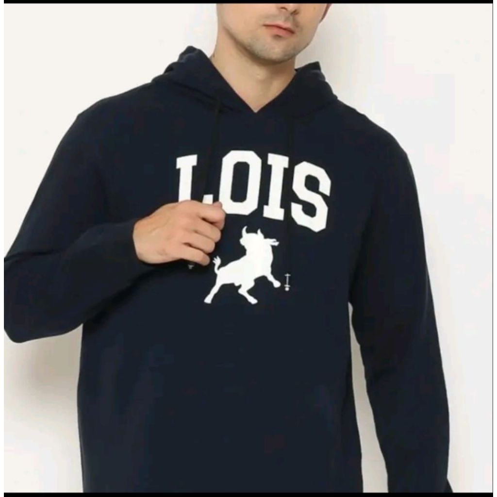 JAKET LOIS ORIGINAL  SWEATER HOODIE KAOS COWOK BRAND