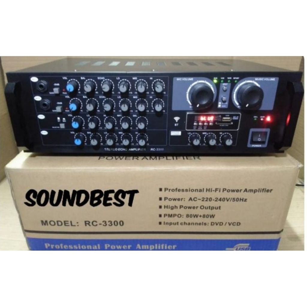 Amplifier Karaoke Soundbest RC 3300 Bluetooth
