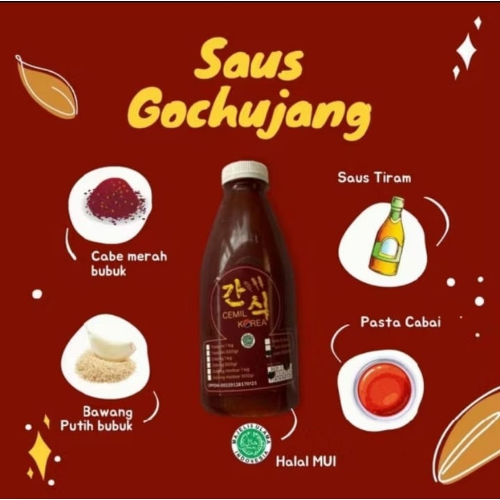 

SAUCETOPOKKI/GOCHUJANGSAUCEISI350MLHOMEMADE