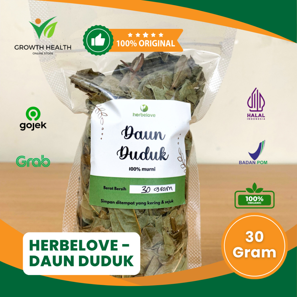 

HERBELOVE – DAUN DUDUK KERING 100% MURNI 30 GRAM