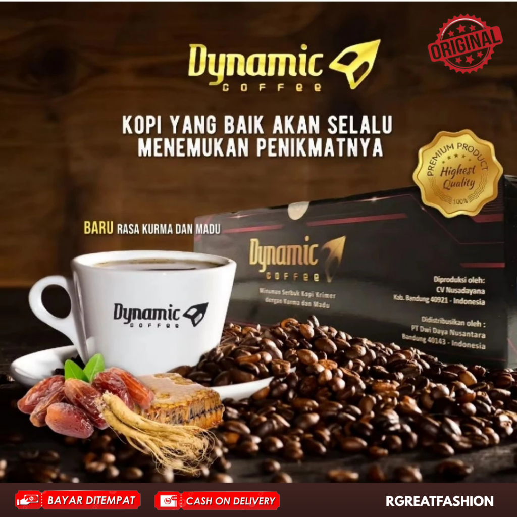 

Kopi Dynamic - 10 Sachet Dynamic Original Coffee