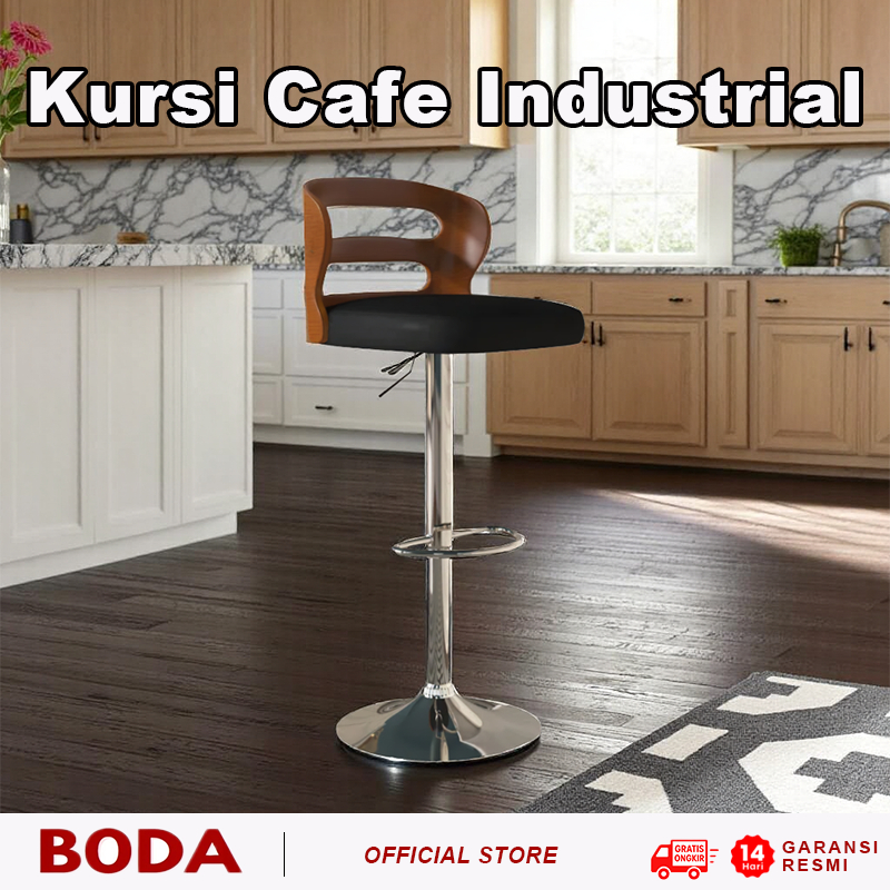 BODA Kursi Bar Hidrolik Kursi Cafe Industrial Kursi Santai Kursi Mini Kitchen Lounge Chair