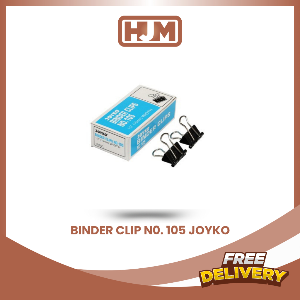 

BINDER CLIP 105 JOYKO / PENJEPIT KERTAS