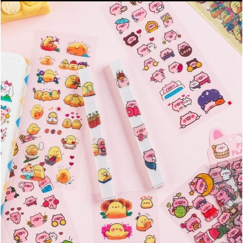 

sticker pet set isi 4, random