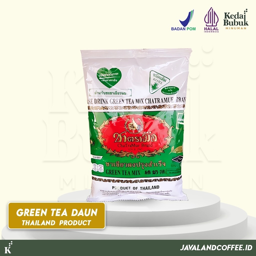

Chatramue Green Tea Daun 200gram | Thailand Product Original