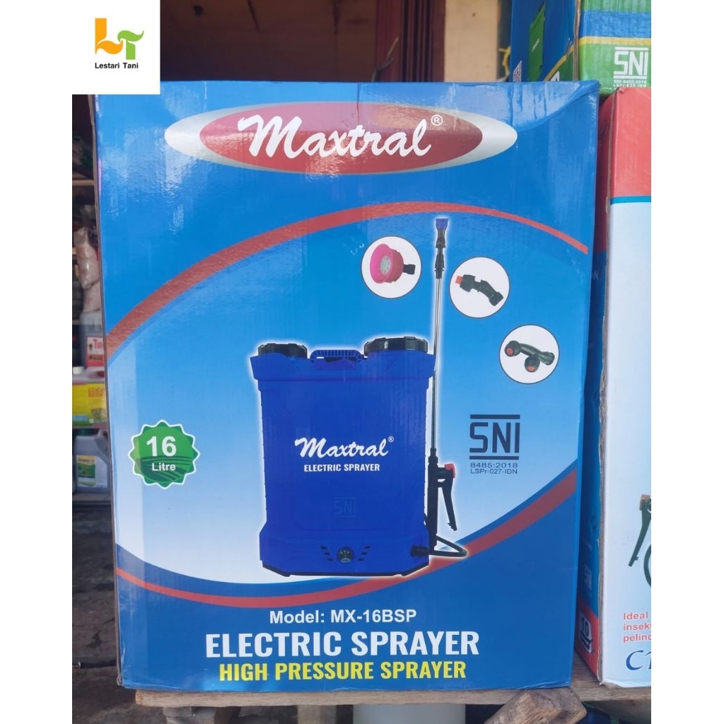 Tangki Semprot Sprayer Elektrik Maxtral 16 LITER