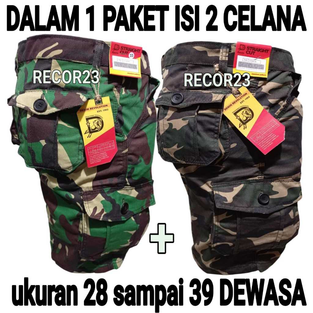 DRB CELANA CARGO LORENG PENDEK CELANA CARGO ARMI CELANA LORENG PENDEK CELANA LORENG PENDEK TNI