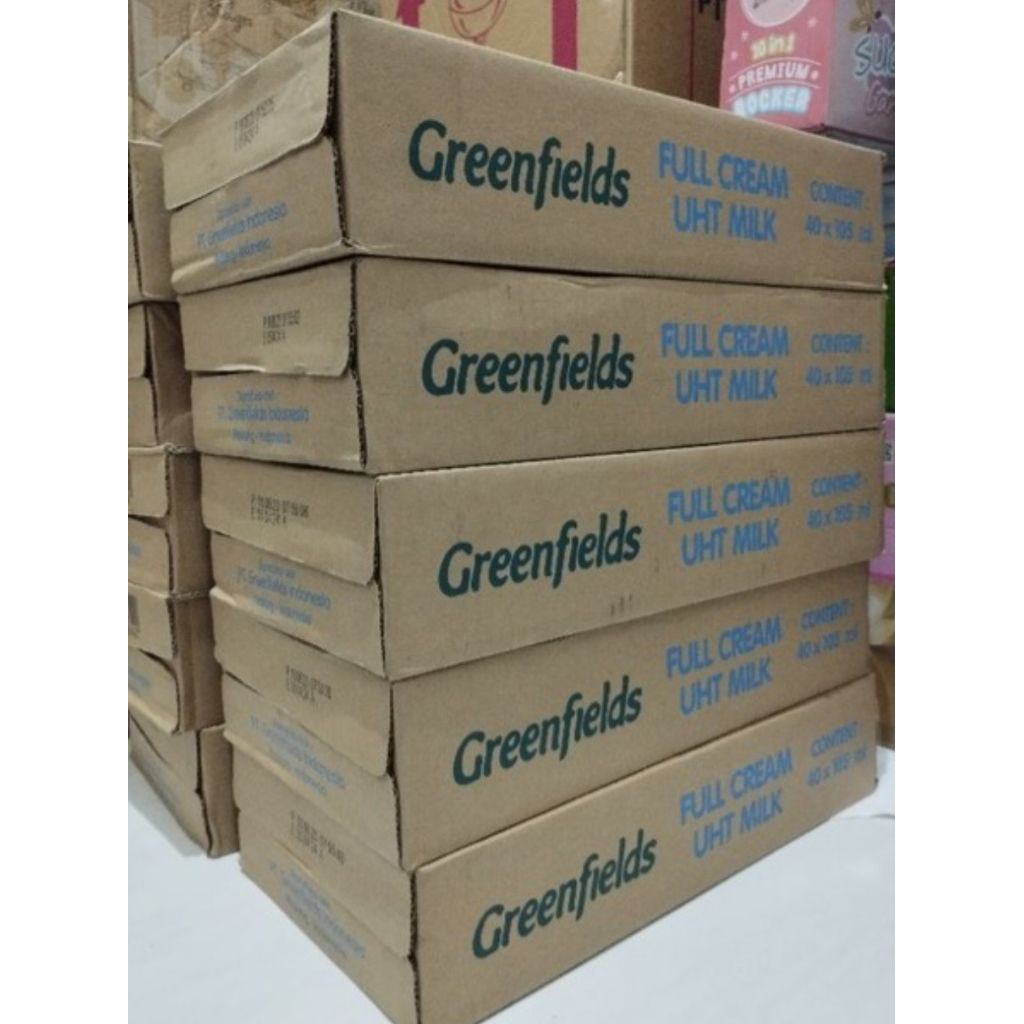 

Susu UHT Greenfields Full Cream 1 Dus (40 pcs x 105 ml)