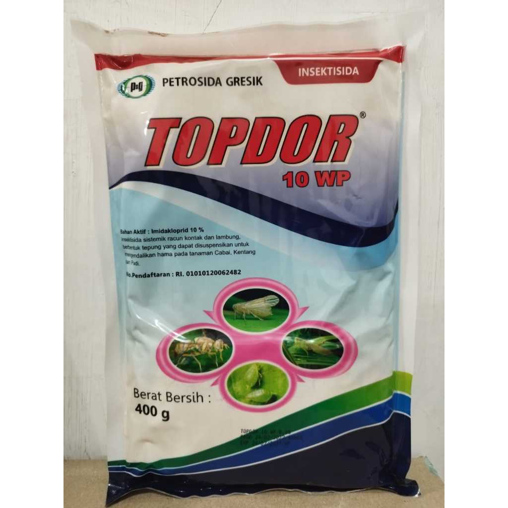 

TOPDOR 10 WP 400g INSEKTISIDA