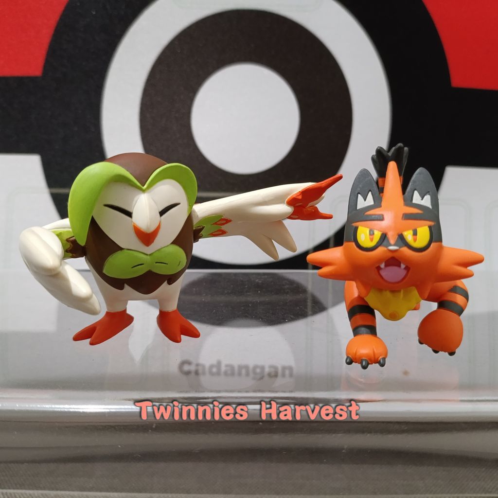 Pokemon Figure Set Takara Tomy Moncolle-EX ESP Monster Collection  Super Size Figure : Dartrix + Tor